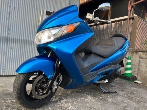 動画有り SUZUKI ブルー スカイウェイブ250 SS 人気カラー Fi