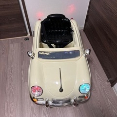 乗用ラジコンカー 1人乗り アイボリー 結婚式