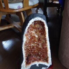 シトリンドーム　25.2ｋｇ　高さ50.0ｃｍ　黄水晶　金運と恋愛運のパワーストーン