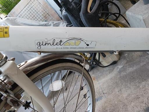 シマノ(ｼﾞﾝﾚｯﾄ)ginlet ６段変速機付き　オートライトLED　24インチ　完成しました。