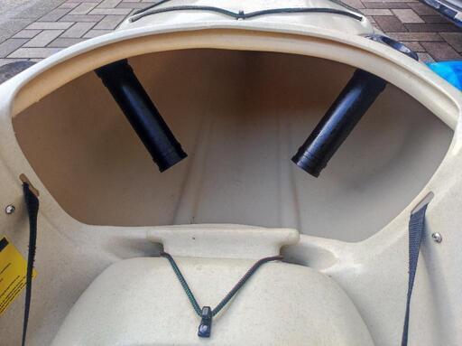 EMOTION カヤック グライド アングラ―＋パドル 中古