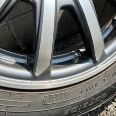 N-BOX純正アルミホイール➕タイヤセット　袋ナット付き