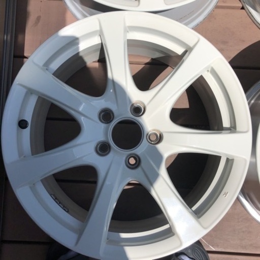 ホンダシビックTYPE R FD2 18インチ純正ホイール(白) 希少な ホンダシビックTYPE R FD2 18インチ純正ホイール(白) 希少な