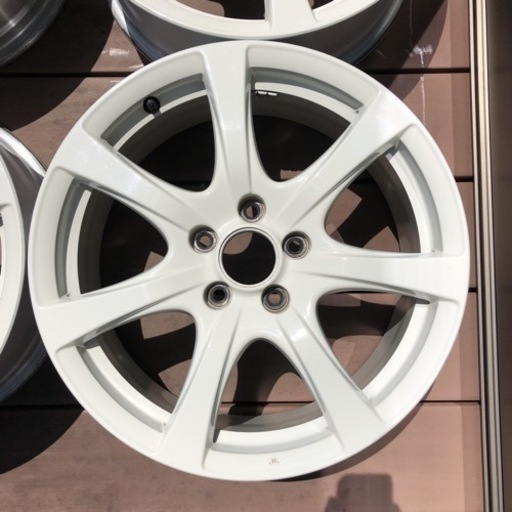 ホンダシビックTYPE R FD2 18インチ純正ホイール（白） シビックFD2