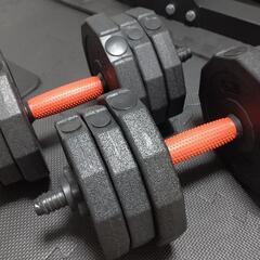 【ネット決済】ダンベル 10kg×2個  計20kg