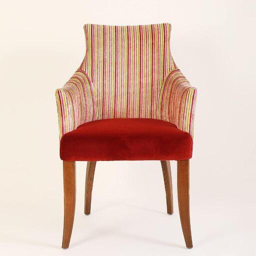 DESIGNERS GUILD Peony Arm Chair デスク チェア Stripe | vaisand.com