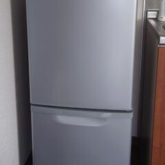 パナソニック 2ドア冷蔵庫（NR-B14AW-S）