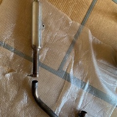 ペイントンプレス 手曲げエキパイ ステンレスキャブトンマフラー ヤマハSR400用