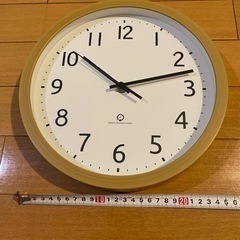 【急募】美品　掛け時計　ニトリ　直径 25.5cm