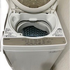 【良品】TOSHIBA 東芝　縦型洗濯機　5kg