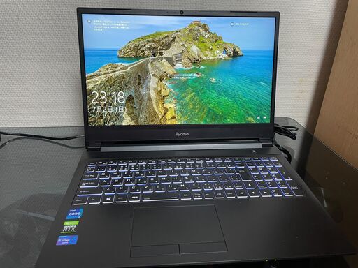 ノートパソコン iiyama LEVEL i7-11800H RTX 3050 Office