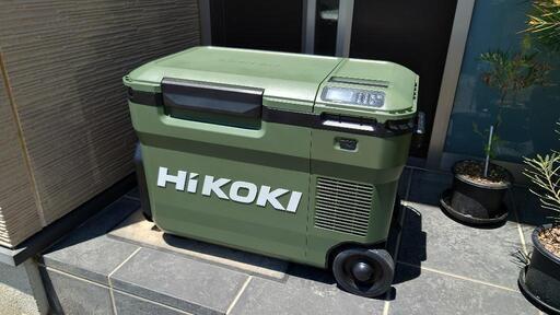 《お話中です》HiKOKI（日立工機） 18V/14.4V コードレス冷温庫 3電源対応 フォレストグリーン/本体＋バッテリBSL36B18付 UL18DB(WMG)