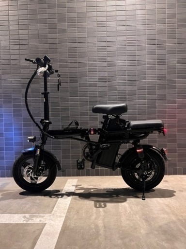 【新品未使用】フル電動自転車　黒