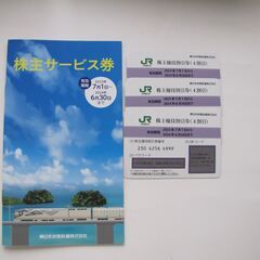 【ネット決済・配送可】JR東日本株主優待割引券（４割引）3枚、株...