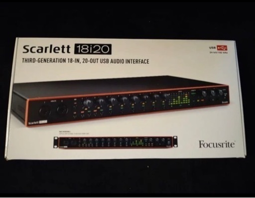 その他 Focusrite Scarlett 18i20 3rd Gen