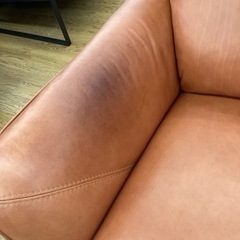 KG-8【新入荷　リサイクル品】ニトリ　両側電動　本革リクライニング2シーターソファ　ブラウン