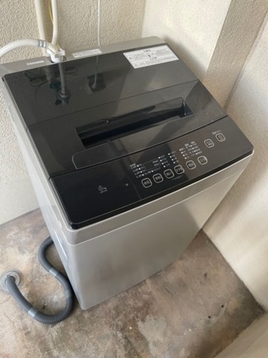 1年使用の全自動洗濯機【6kg】