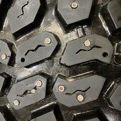 DICK CEPEK RADIAL M-C 31×10.50R15LT 15インチ スパイクタイヤ 4本 ホワイトレター カップピン 78プラド デリカスペースギア等 (MTJ320) クレジットカード QRコード決済可能