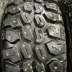 DICK CEPEK RADIAL M-C 31×10.50R15LT 15インチ スパイクタイヤ 4本 ホワイトレター カップピン 78プラド デリカスペースギア等 (MTJ320) クレジットカード QRコード決済可能