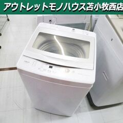 ② 洗濯機 5.0kg 2021年製 AQUA AQW-GS50...