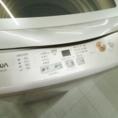 ② 洗濯機 5.0kg 2021年製 AQUA AQW-GS50J ホワイト 全自動電気洗濯機 家電 5kg アクア 苫小牧西店 