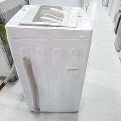 ② 洗濯機 5.0kg 2021年製 AQUA AQW-GS50J ホワイト 全自動電気洗濯機 家電 5kg アクア 苫小牧西店 