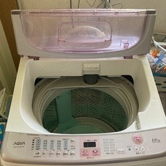 10キロの洗濯機　受付を昨日で、終了しました。