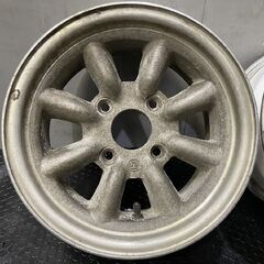 旧車ホイール ワタナベ タイプB 13インチ 4本 6J4HPCD114.3約+33 6.5