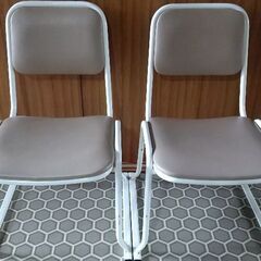 会議用椅子 集会所椅子 スタッキング 2脚セット