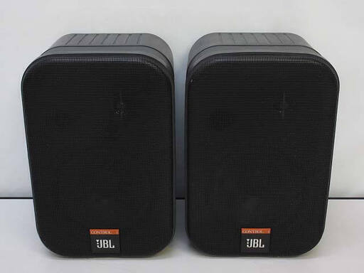 ss5262　JBL　2WAYスピーカー　CONTROL1　黒　縦置き　横置き　スピーカーシステム　コントロール1　ブラック　音響システム