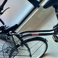 ほぼ新品☆子供乗せ自転車 26㌅ 6段変速 ナンバーロックキー（キーレス）