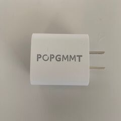新品　POPGMMTのUSB-CとUSB-Aデュアルポート電源ア...