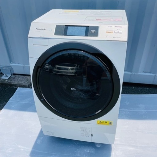 超激安↘️美品Panasonic 10kg ドラム式洗濯乾燥機　タッチパネル搭載　配達募集中！