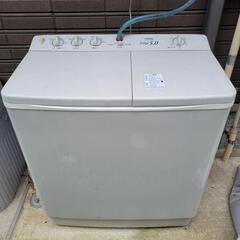 【500円差し上げます】二層式洗濯機 東芝