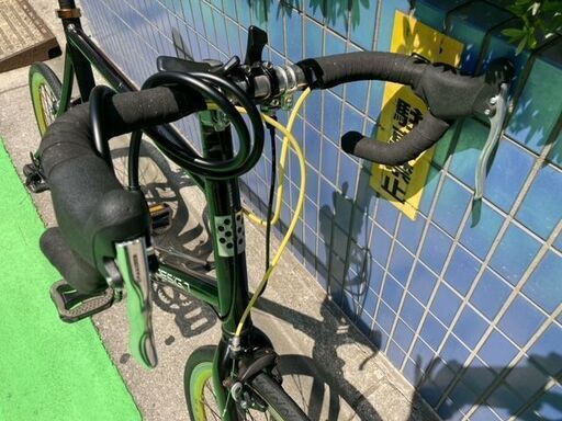 ファッション 【リサイクル車】ロードバイクタイプミニベロ 