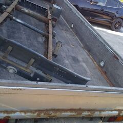 144086　三菱　キャンター　バンボディーのみ