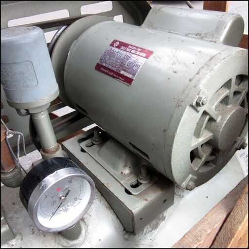 日立/HITACHI エアコンプレッサー ベビコン 100V 通電確認済み 札幌 東