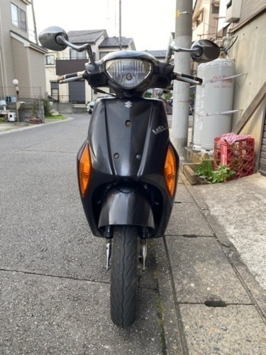 最終値下げ 埼玉県川口市 レッツ5G セキュリティ付き 50cc 原付 実働車