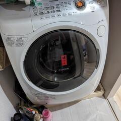 東芝 洗濯乾燥機 ZABOON TW-Z8200L(WS) 半ジャンク