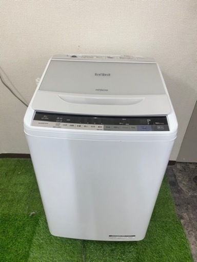 配送無料可能　日立 HITACHI BW-V80A W [ビートウォッシュ 全自動洗濯機 （8kg） ホワイト]