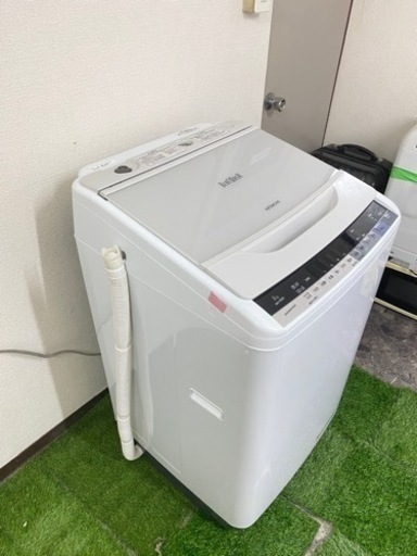 配送無料可能　日立 HITACHI BW-V80A W [ビートウォッシュ 全自動洗濯機 （8kg） ホワイト]