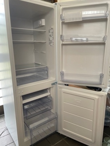 YAMAZEN 冷蔵庫173L 冷蔵庫マット付き