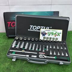 TOPTUL GCAD3904 12角 3/8 ソケットレンチセ...