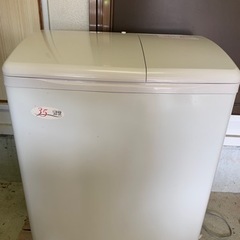 日立　2槽式洗濯機　洗濯機