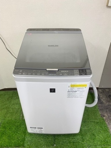 配送無料可能　シャープ SHARP ES-PX10A-S [タテ型洗濯乾燥機 （10.0kg） シルバー系]