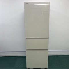 東芝 3ドア冷凍冷蔵庫 ベジータ 356L 2021年製＊