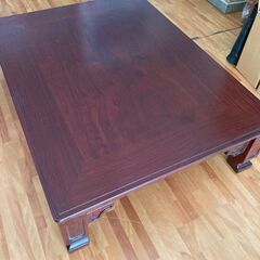 座卓、木製、昭和レトロ、和室向け（机/テーブル）