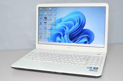 中古良品ノートパソコン Windows11+office NEC LS550/D core i5-M480/メモリ4GB/HDD750GB/15.6インチ/無線内蔵/ブルーレイ搭載