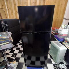 Haierハイアール 2ドア冷蔵庫 JR-N130A 耐熱天板 強化ガラストレイ