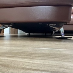 【送料込み】本革カウチソファ
